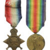 WW1 1914-15 Star and Victory Medal - Pte. J. Goodwin, 1st/5th Bn. King's Own Yorkshire Light Infantry