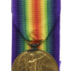 WW1 Victory Medal - Pte. J. Allsopp, 6th Bn. King's Own Yorkshire Light Infantry - Wounded