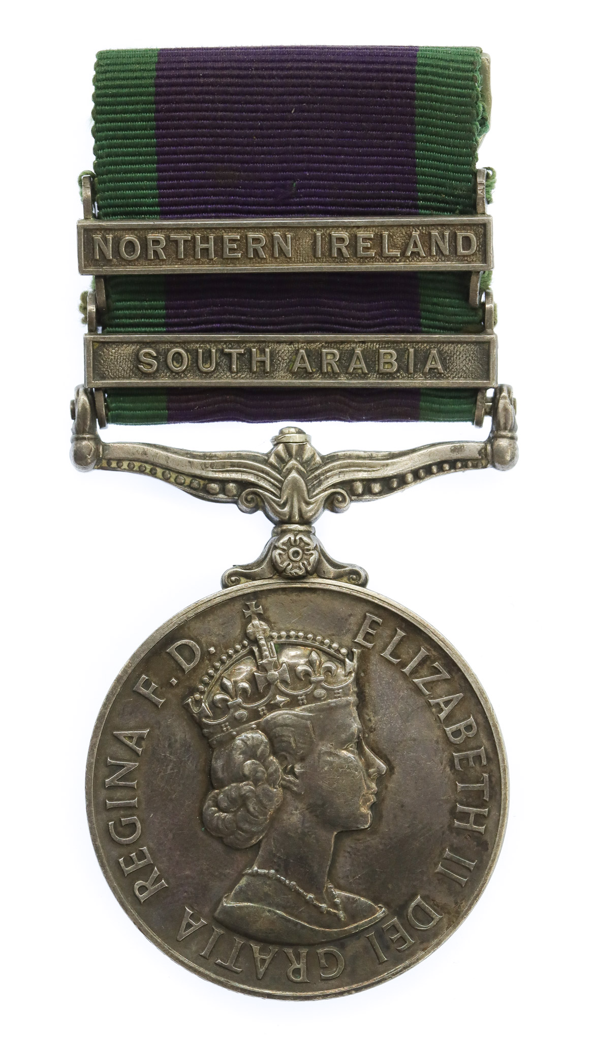 Campaign Service Medal (2 Clasps - South Arabia, Northern Ireland) - Cpl. R. Hogg, Royal Corps of Transport