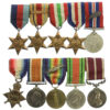 WW1 Meritorious Service & Mentioned In Despatches Medal Group of Five with Sons WW2 Medals - Sjt. W.J. Corless, Royal Field Artillery
