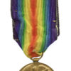 WW1 Victory Medal - Pte. G. Hiscock, Worcestershire Regiment
