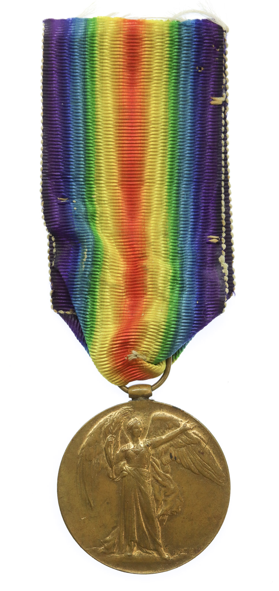 WW1 Victory Medal - Pte. G. Hiscock, Worcestershire Regiment