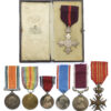 MBE (Military), WW1 British War, Victory, 1935 Jubilee, 1937 Coronation, LS&GC and Belgium Croix de Guerre Medal Group of Seven - Captain (Quartermaster) T. Elliott, Royal Scots Greys