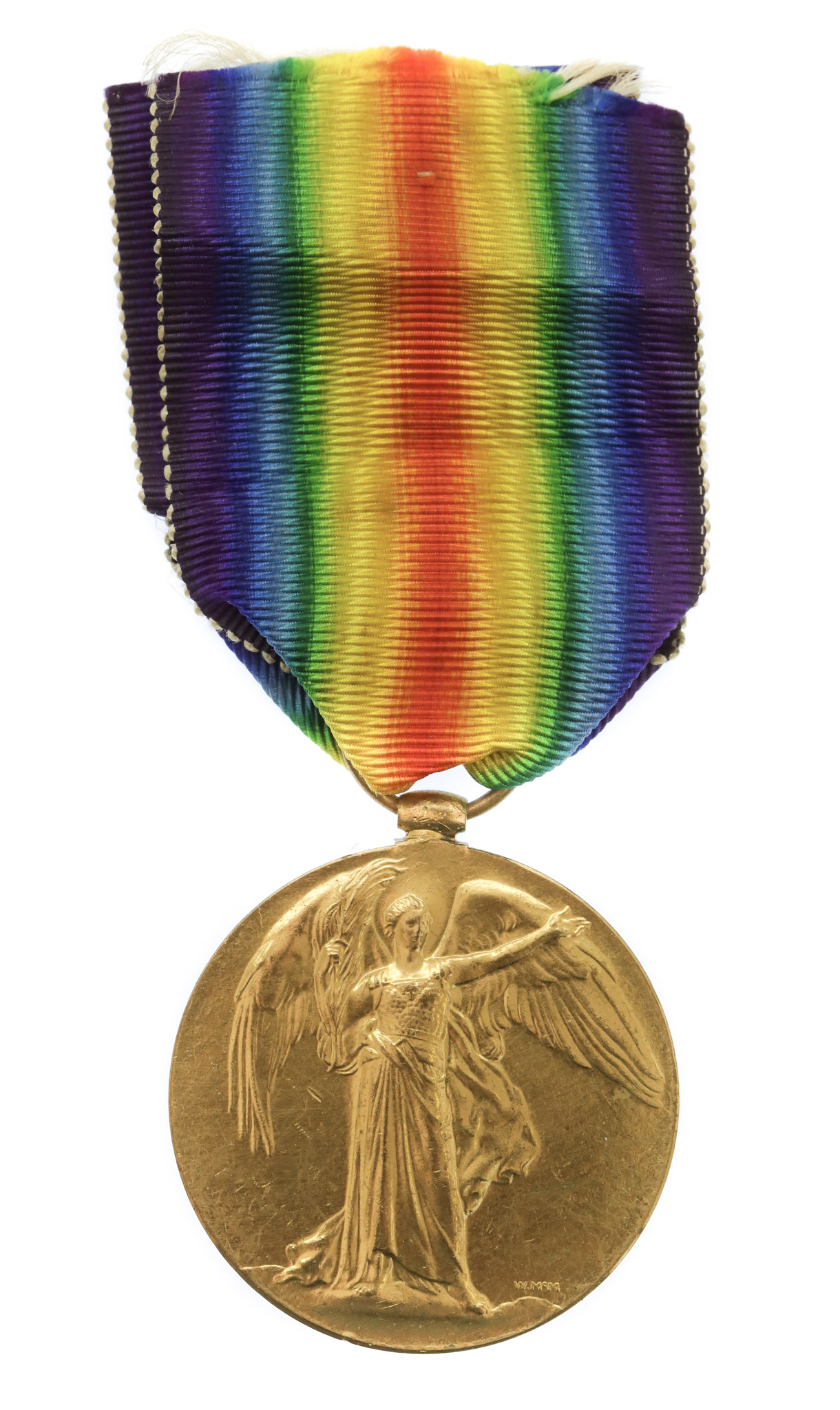 WW1 Victory Medal - Cpl. H.D. Pontin, Machine Gun Corps