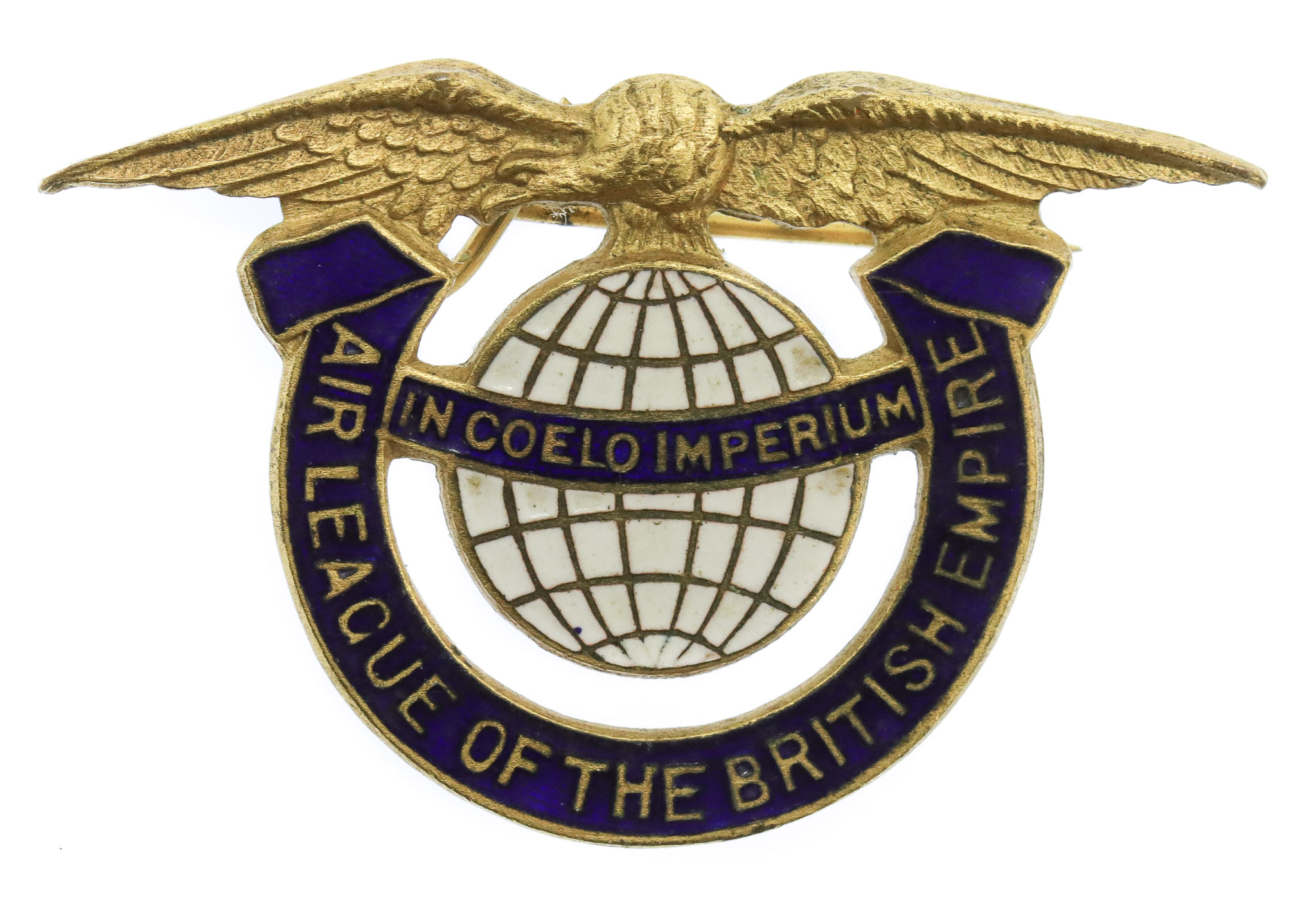 Air League of the British Empire Enamelled Lapel Badge