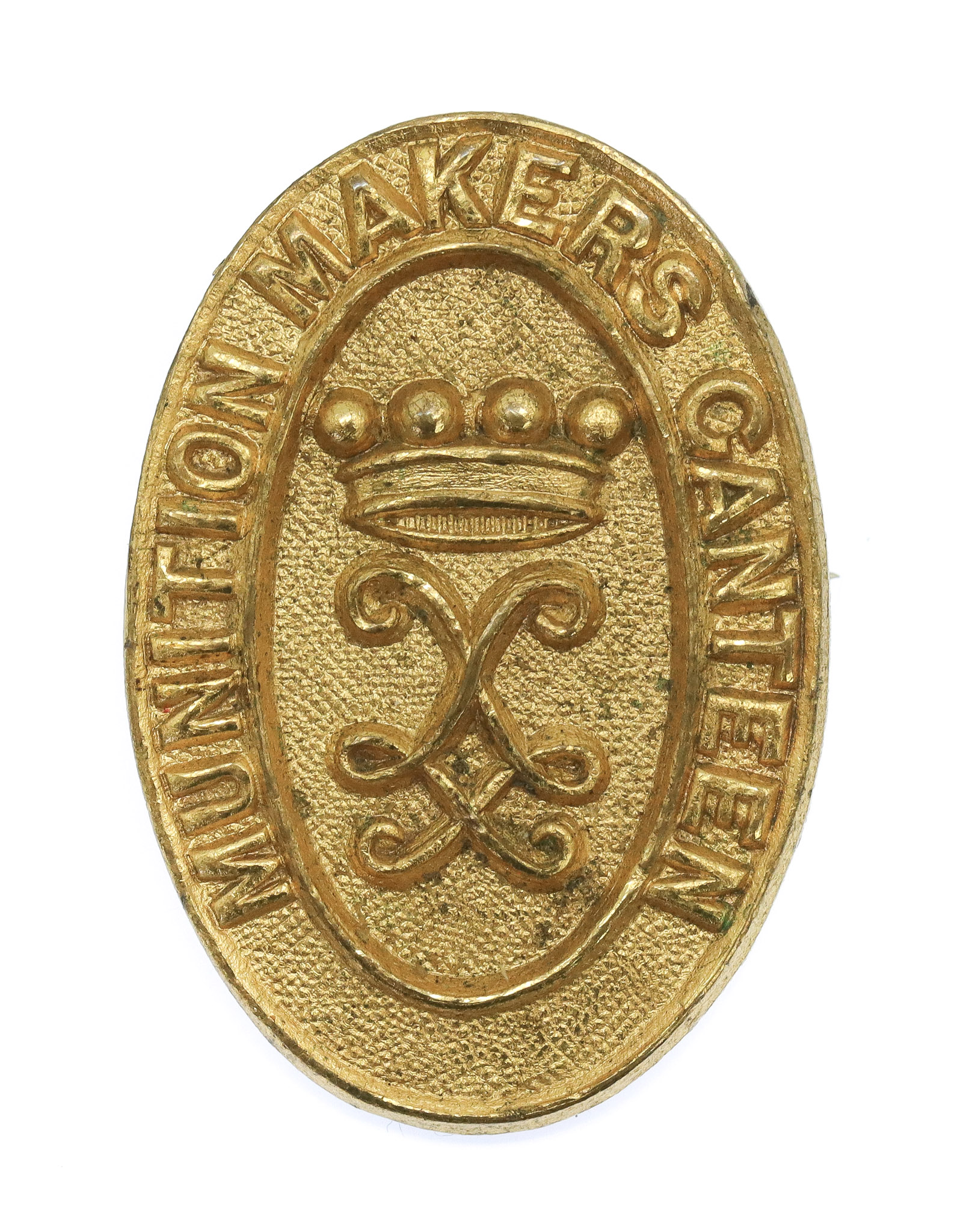 WW1 Munitions Makers Canteen War Service Badge