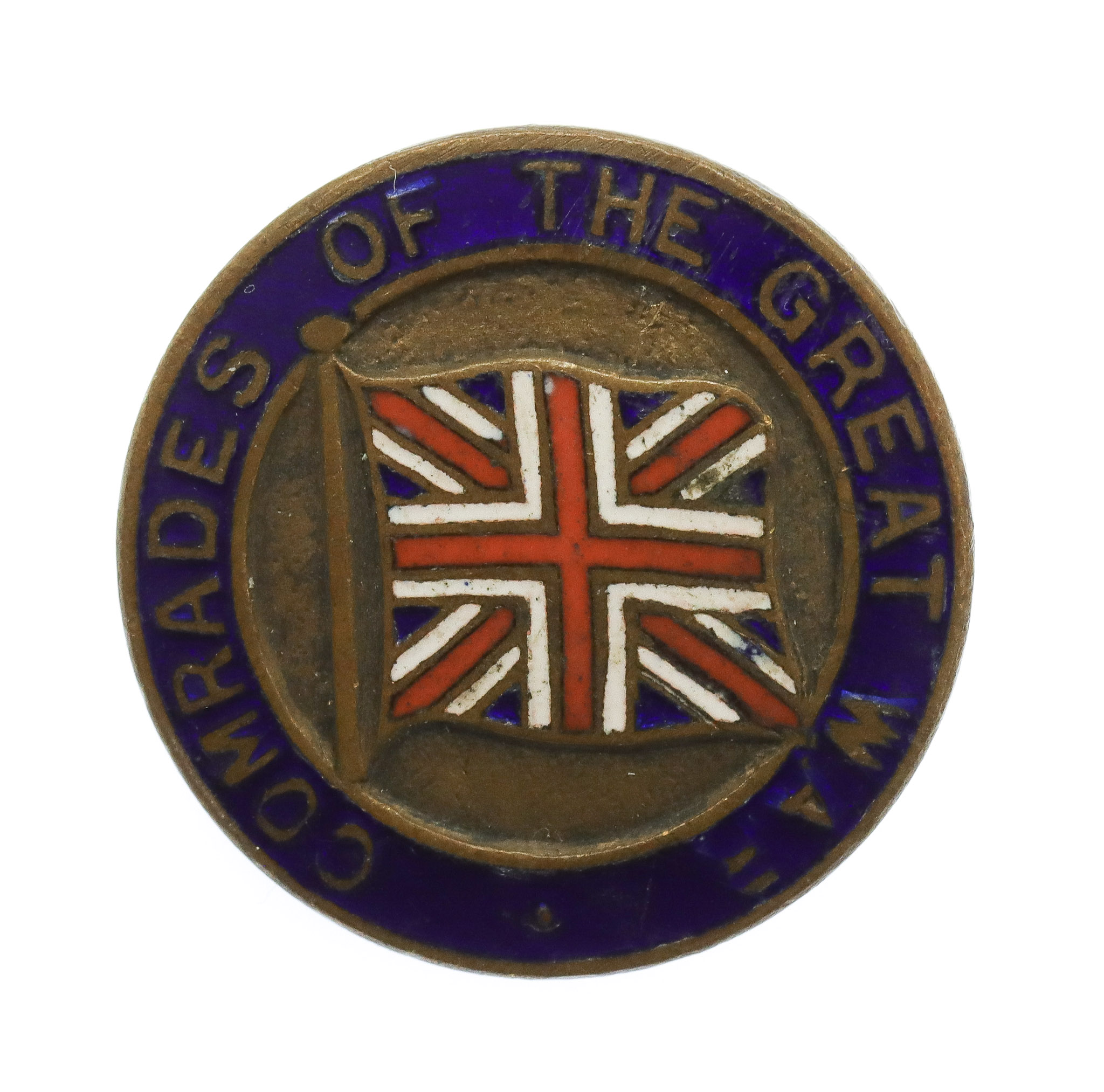 WW1 Comrades of The Great War Enamelled Lapel Badge