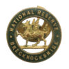 WW1 National Reserve Brecknockshire Enamelled Lapel Badge
