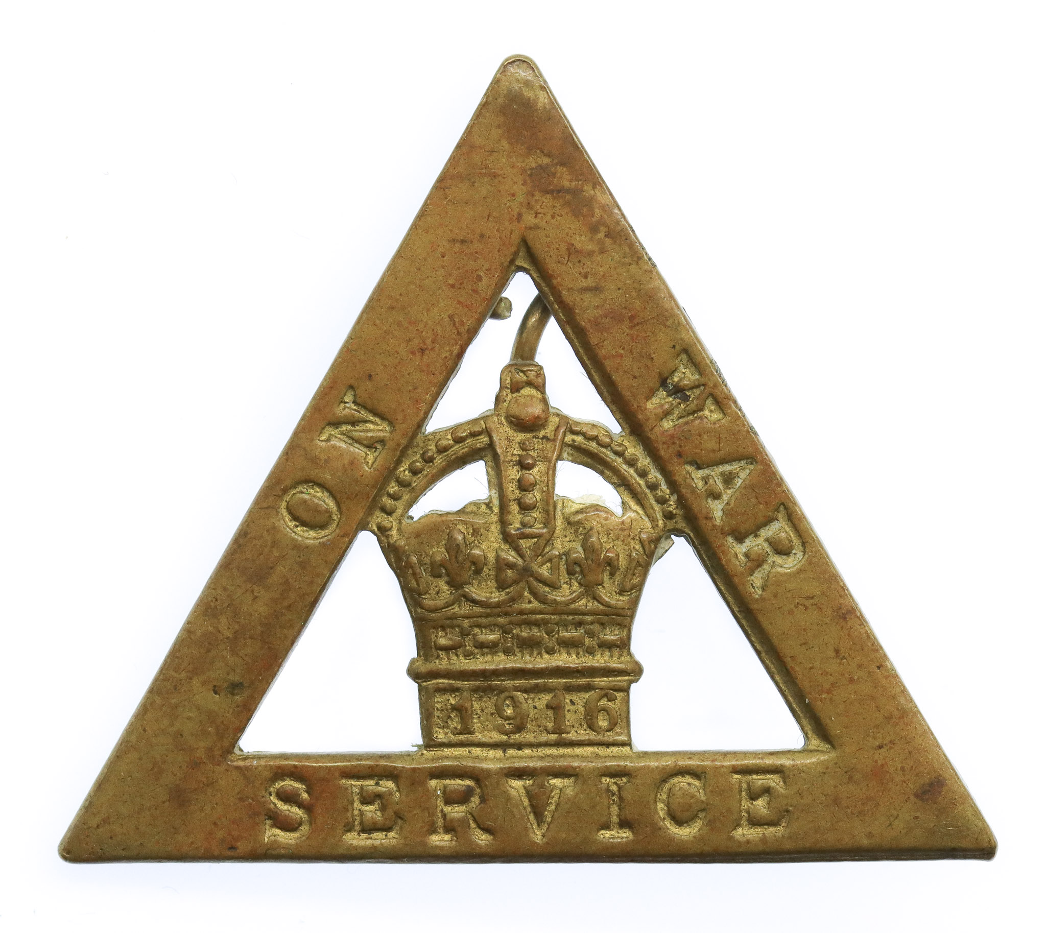 WW1 1916 On War Service Lapel Badge