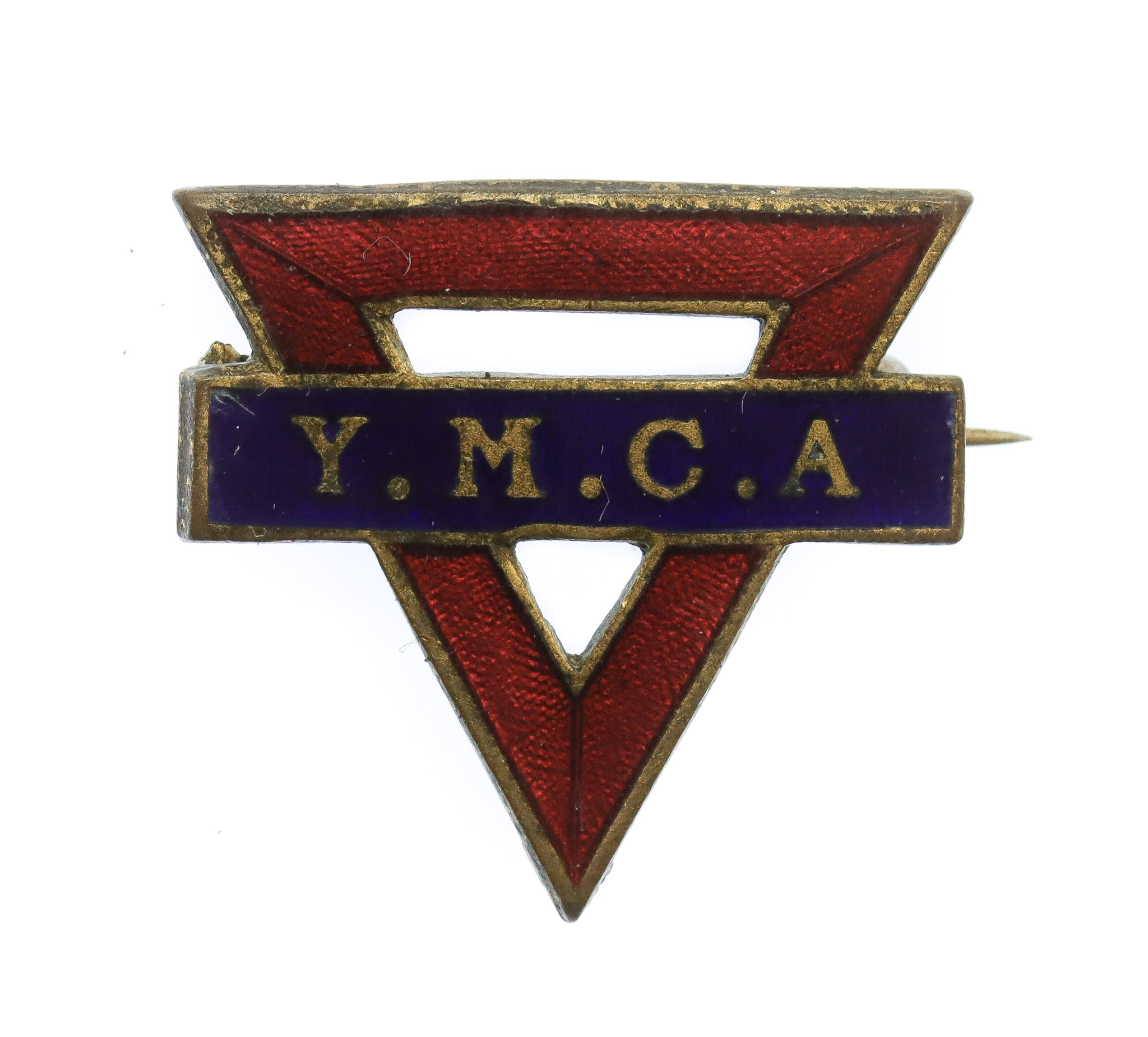 Y.M.C.A. Young Men's Christian Association Lapel Badge