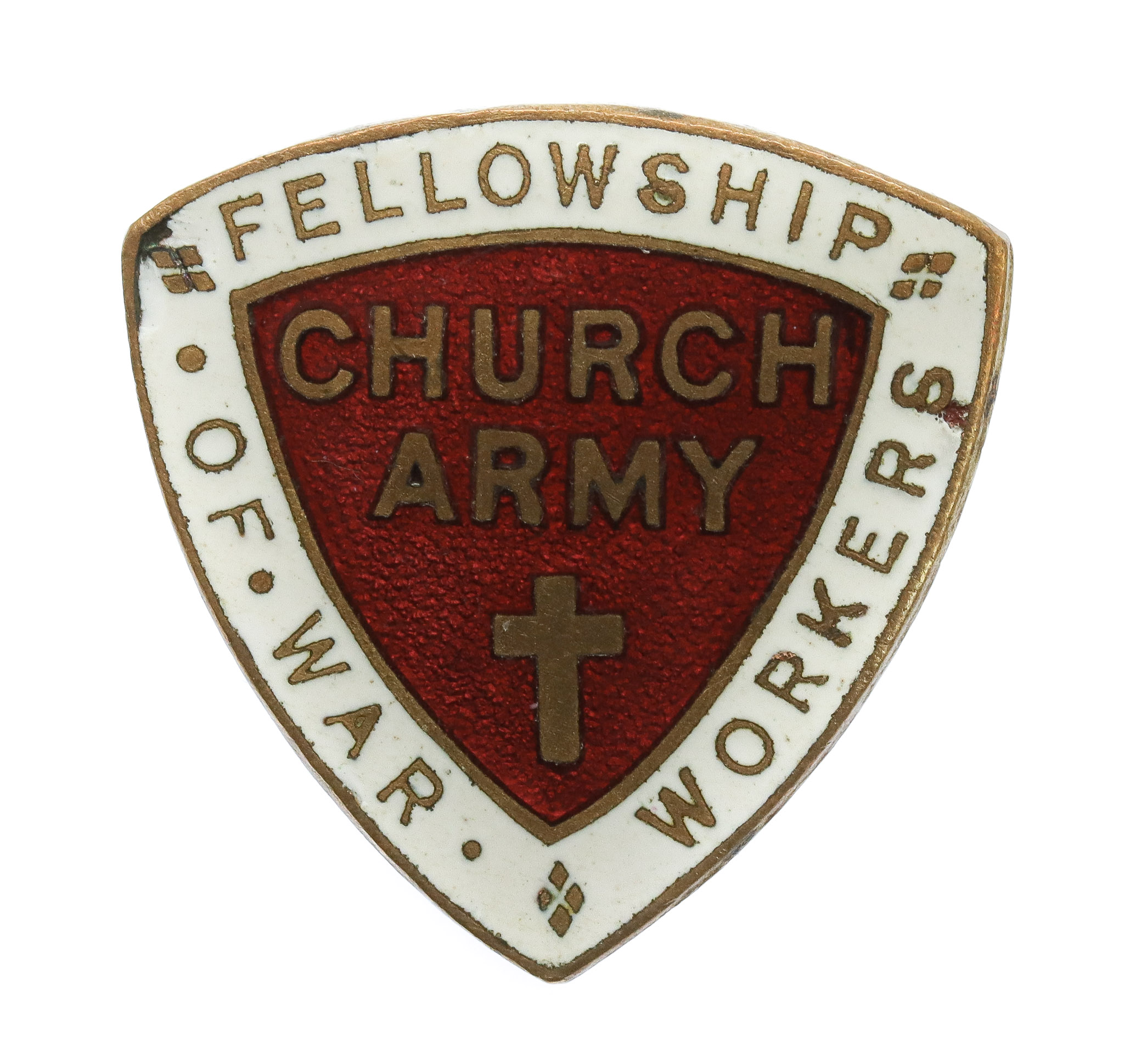 WW2 Church Army Fellowship of War Workers Badge