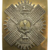 Gordon Highlanders Officer's Cross Belt Plate