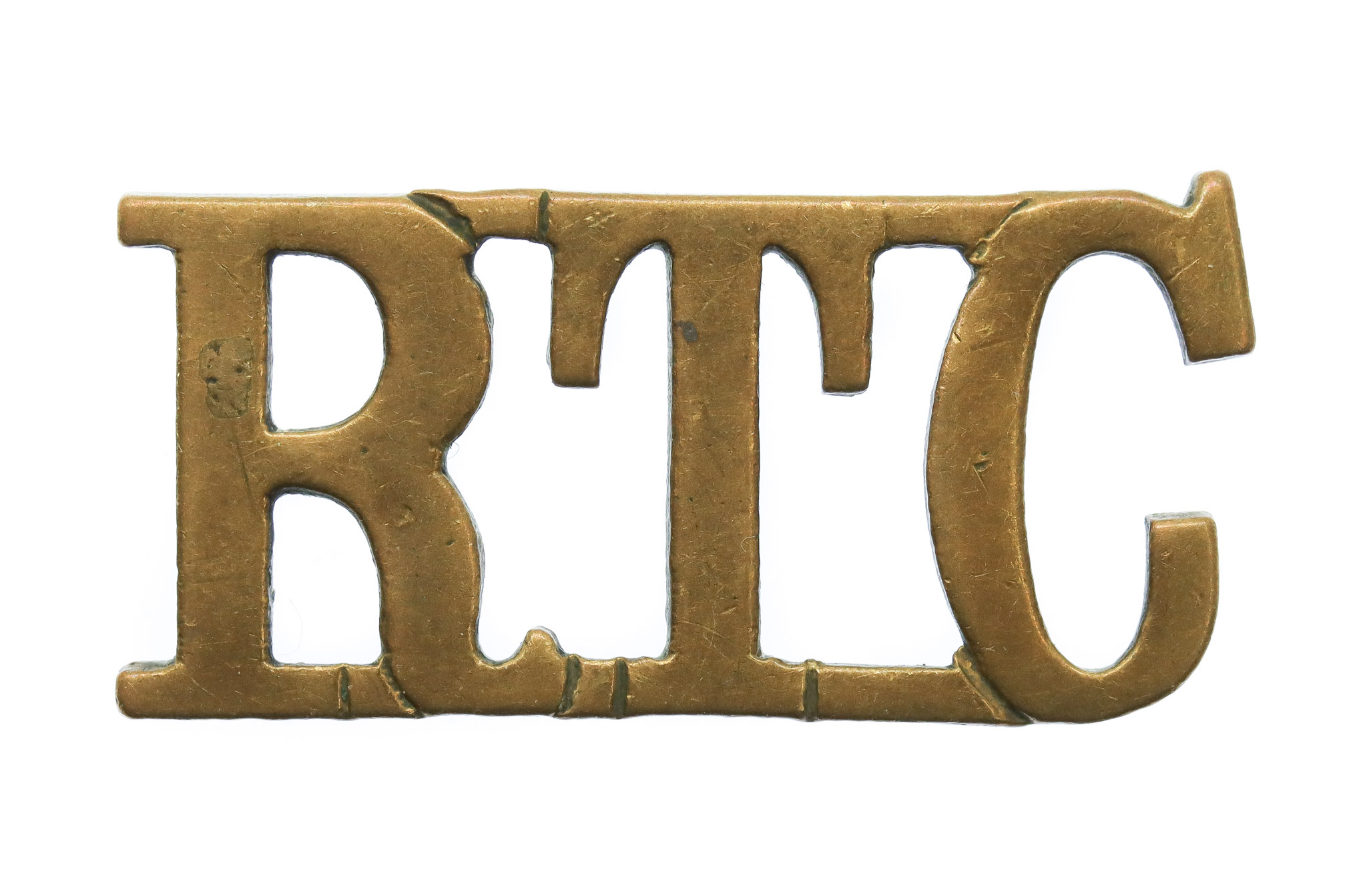 Royal Tank Corps (R.T.C.) Shoulder Title