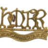 Boer War Her Majesty's Reserve Regiment of Dragoon Guards Collar Badge