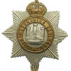 Devonshire Regiment Cap Badge - King's Crown (Non Voided Centre)