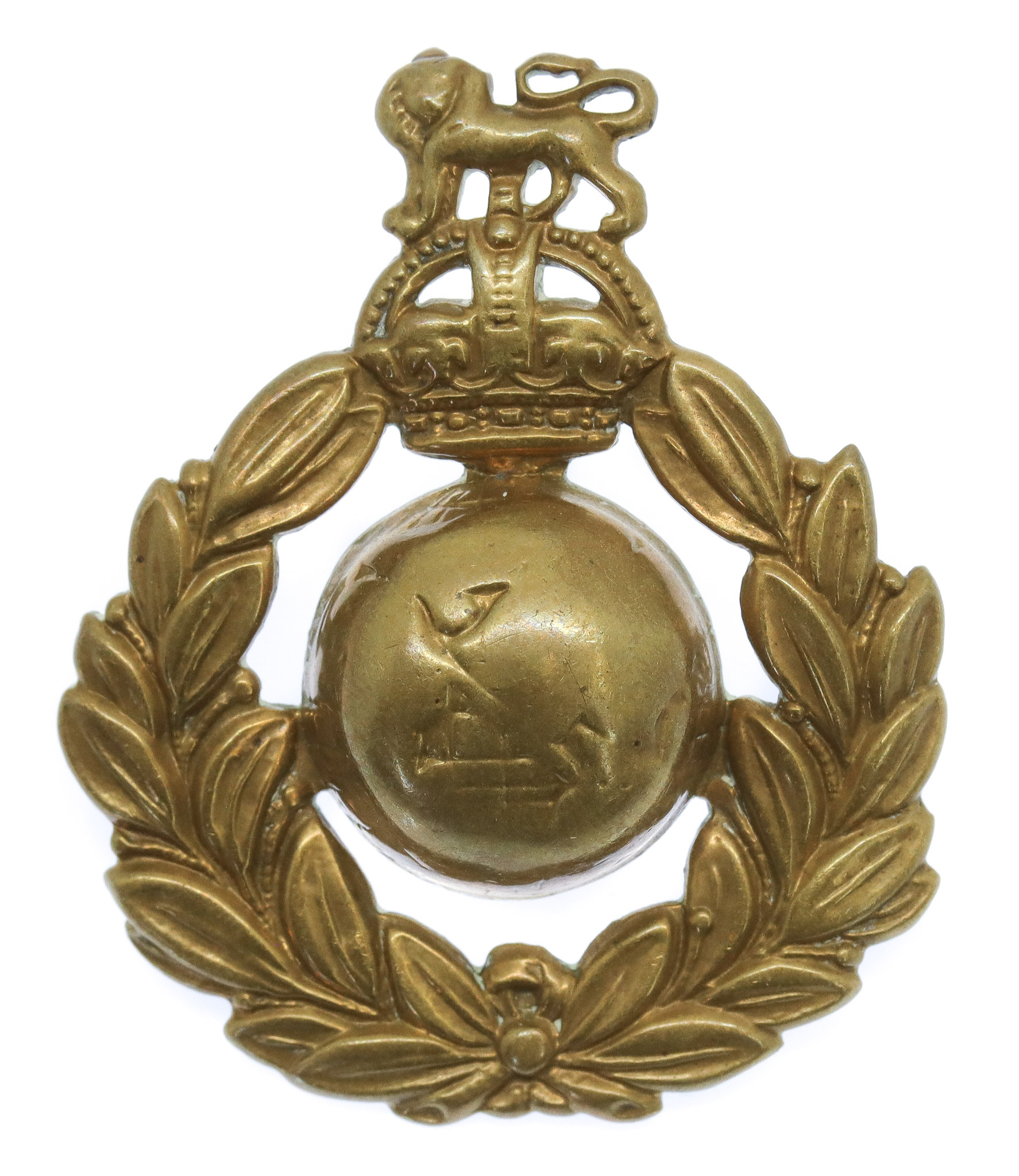 Royal Marines Cap Badge - King's Crown