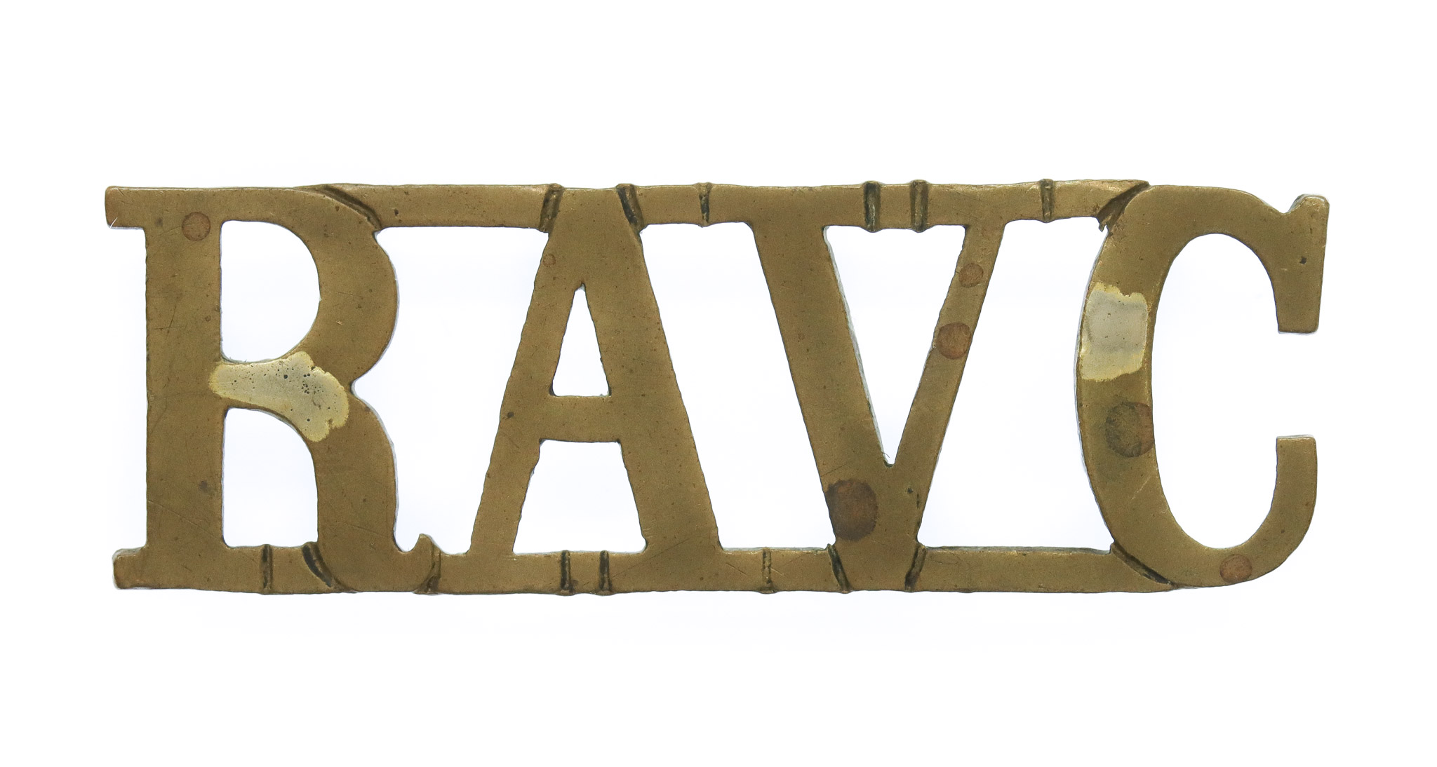 Royal Army Veterinary Corps (R.A.V.C.) Shoulder Title
