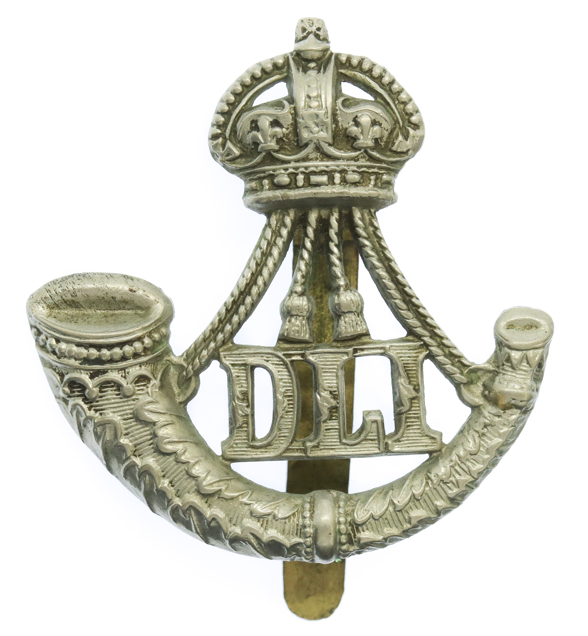 Durham Light Infantry (D.L.I.) Cap Badge - King's Crown