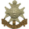Notts & Derby Regiment (Sherwood Foresters) Cap Badge - King's Crown