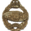 Royal Tank Regiment WW2 Plastic Economy Cap Badge