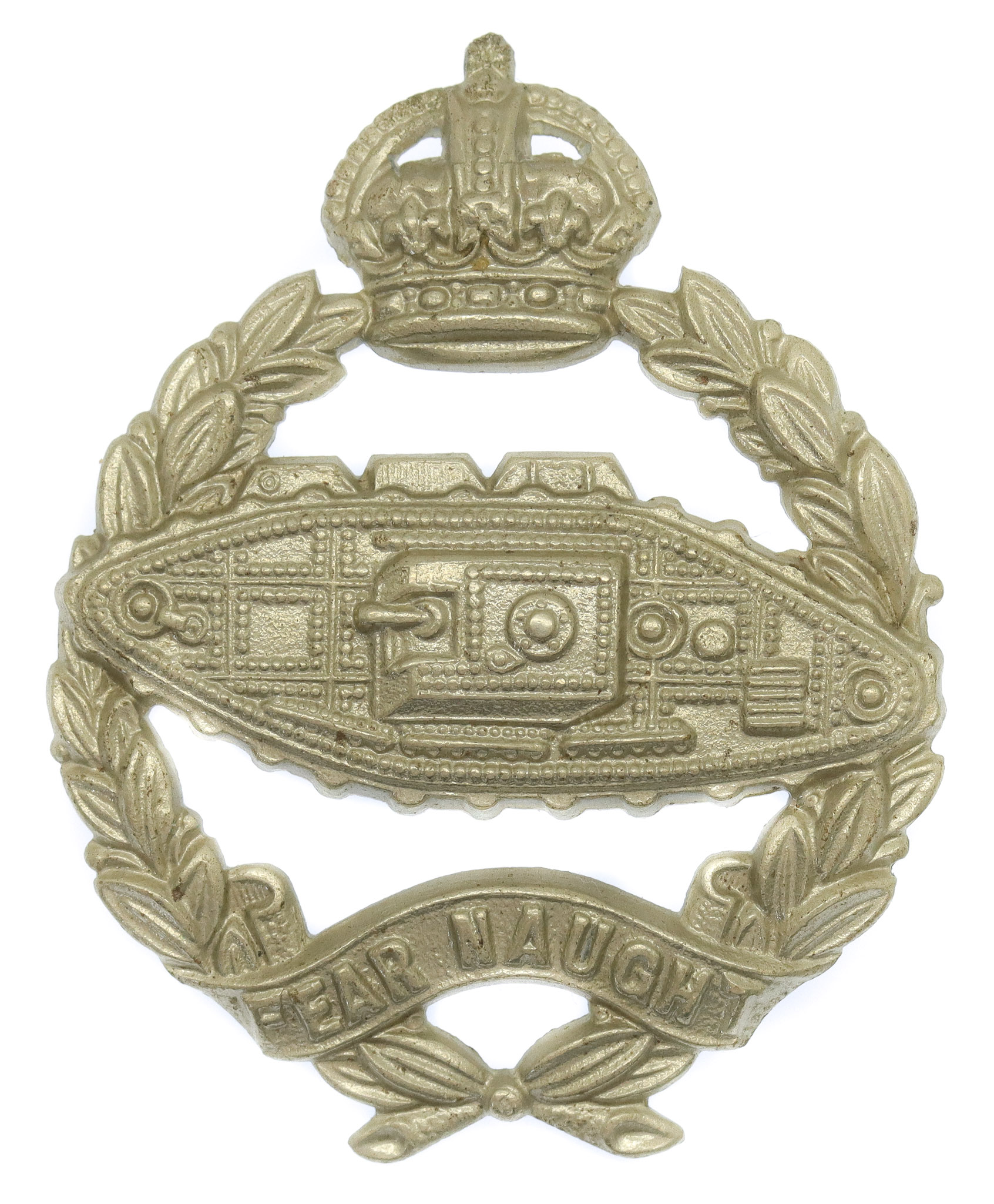 Royal Tank Regiment Cap Badge - King's Crown