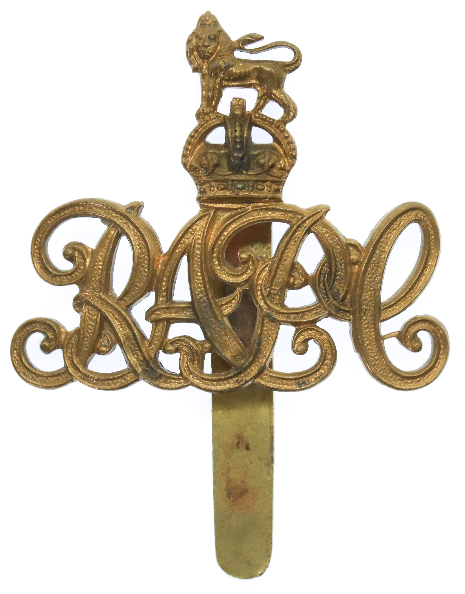 Scarce Royal Army Pay Corps (R.A.P.C.) Cap Badge (c.1920-1929)