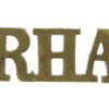 Royal Horse Artillery (R.H.A.) Shoulder Title