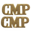 Pair of Corps of Military Police (C.M.P.) Shoulder Titles
