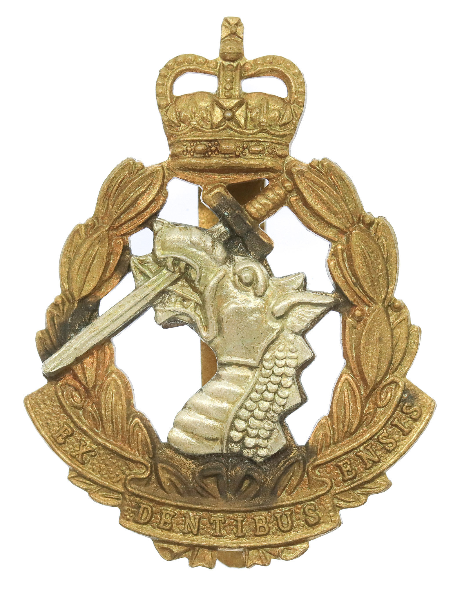 Royal Army Dental Corps (R.A.D.C.) Cap Badge - Queen's Crown