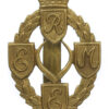 Royal Electrical & Mechanical Engineers (R.E.M.E.) Cap Badge - King's Crown (1st Pattern)