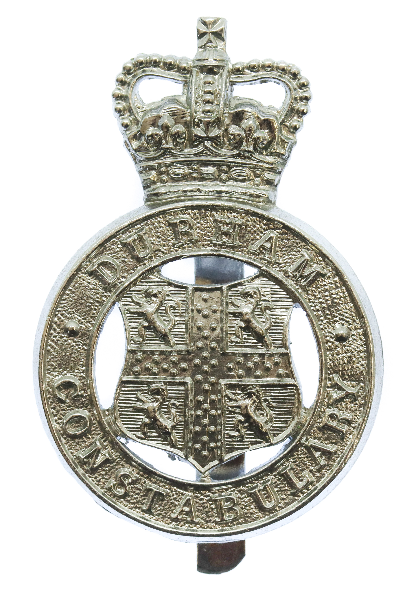 Durham Constabulary Cap Badge - Queen's Crown