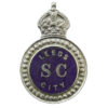 Leeds City Police Special Constabulary Enamelled Lapel Badge - King's Crown