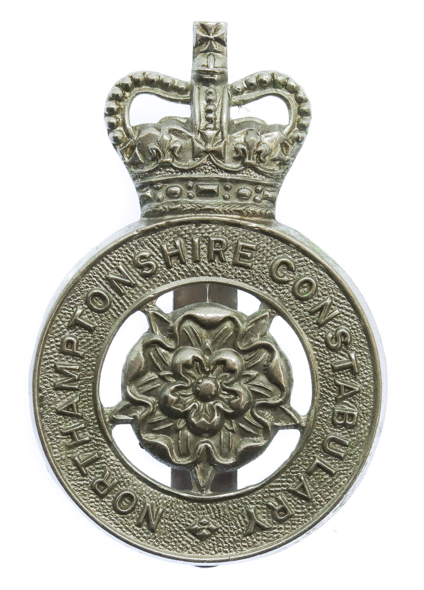 Northamptonshire Constabulary Cap Badge - Queen's Crown
