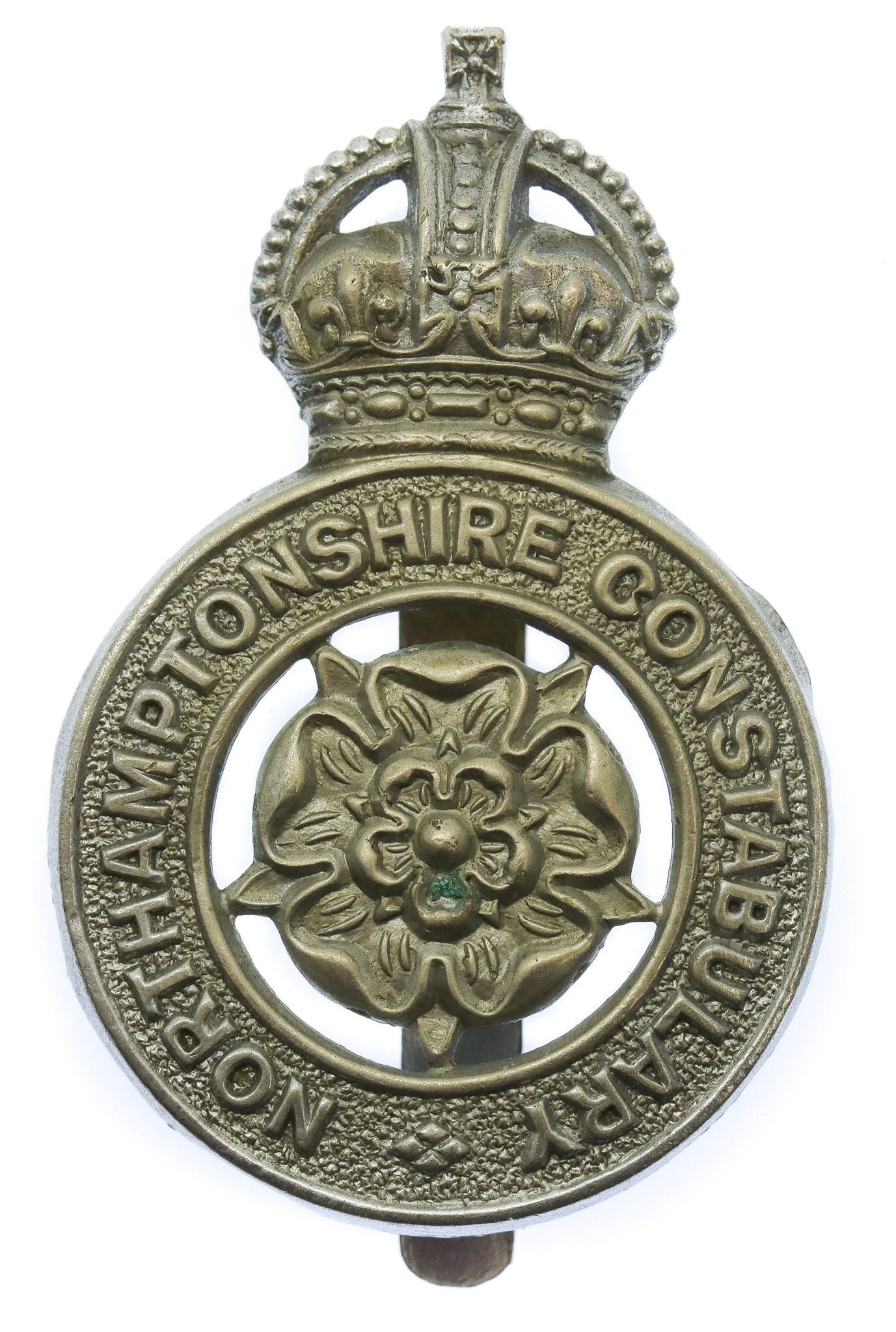 Northamptonshire Constabulary Cap Badge - King's Crown