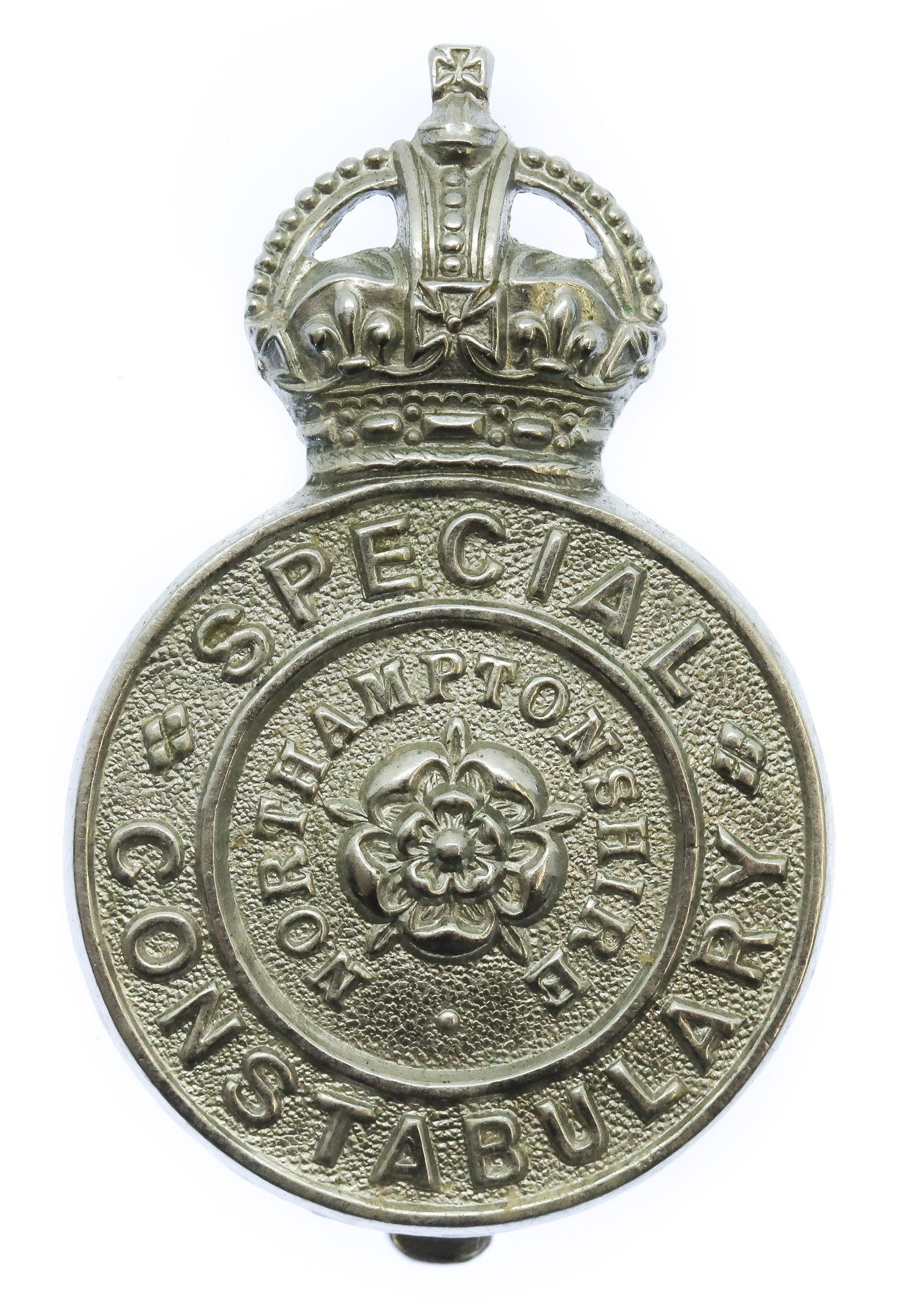 Northamptonshire Special Constabulary Cap Badge - King's Crown