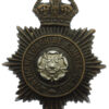 Northamptonshire Constabulary Black Helmet Plate - King's Crown