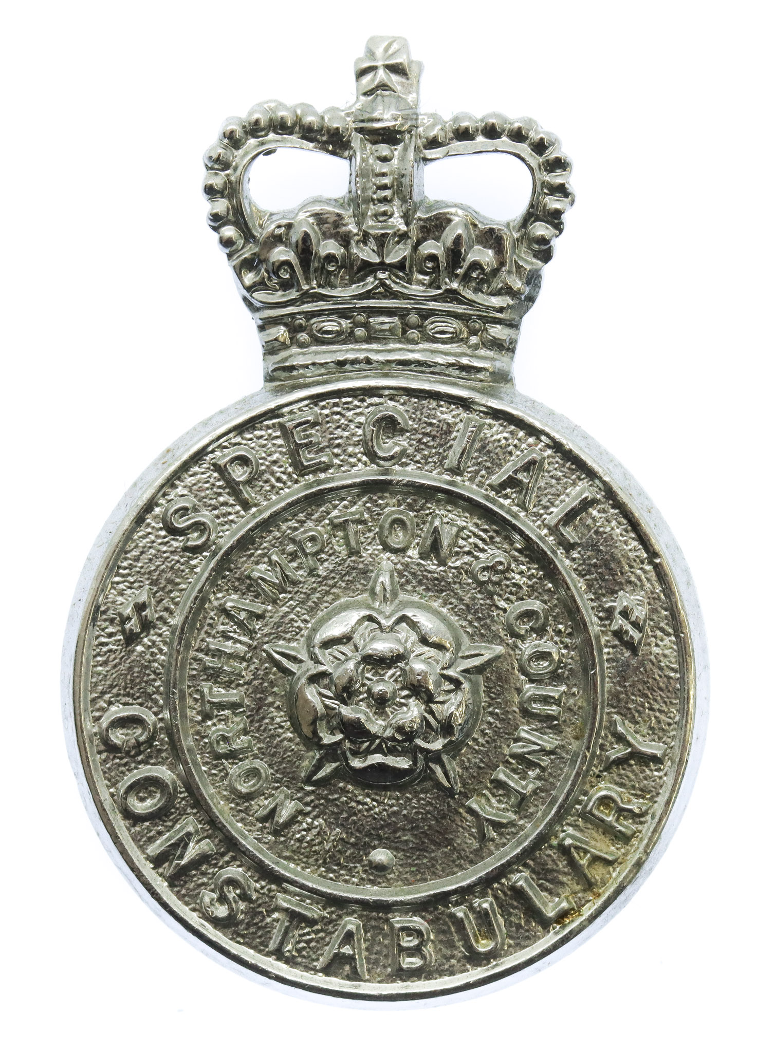 Northampton & County Special Constabulary Cap Badge - Queen's Crown