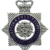 Northampton & County Constabulary Senior Officer's Enamelled Cap Badge - Queen's Crown