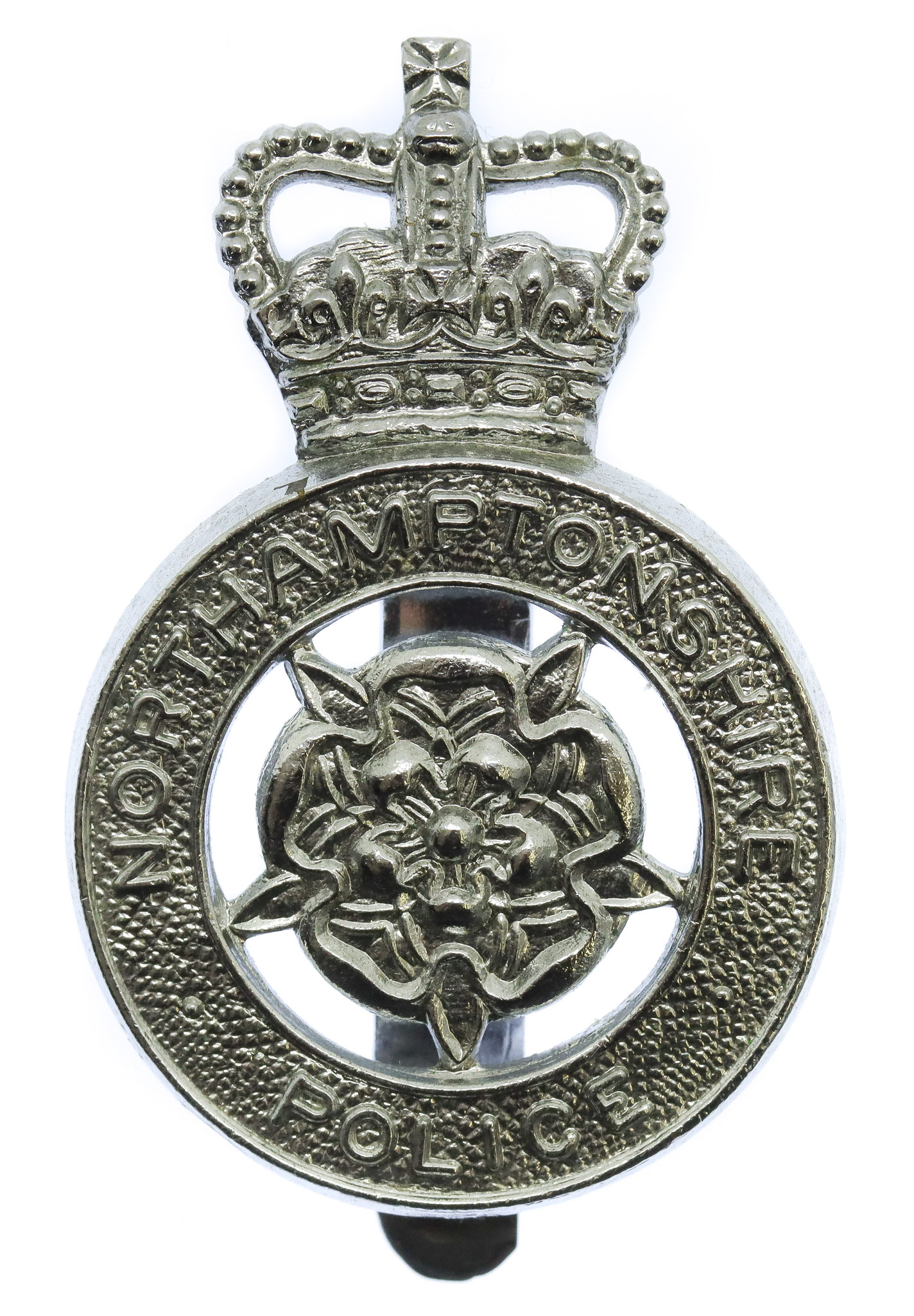 Northamptonshire Police Cap Badge - Queen's Crown