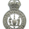 Southend -on- Sea Constabulary Cap Badge - King's Crown