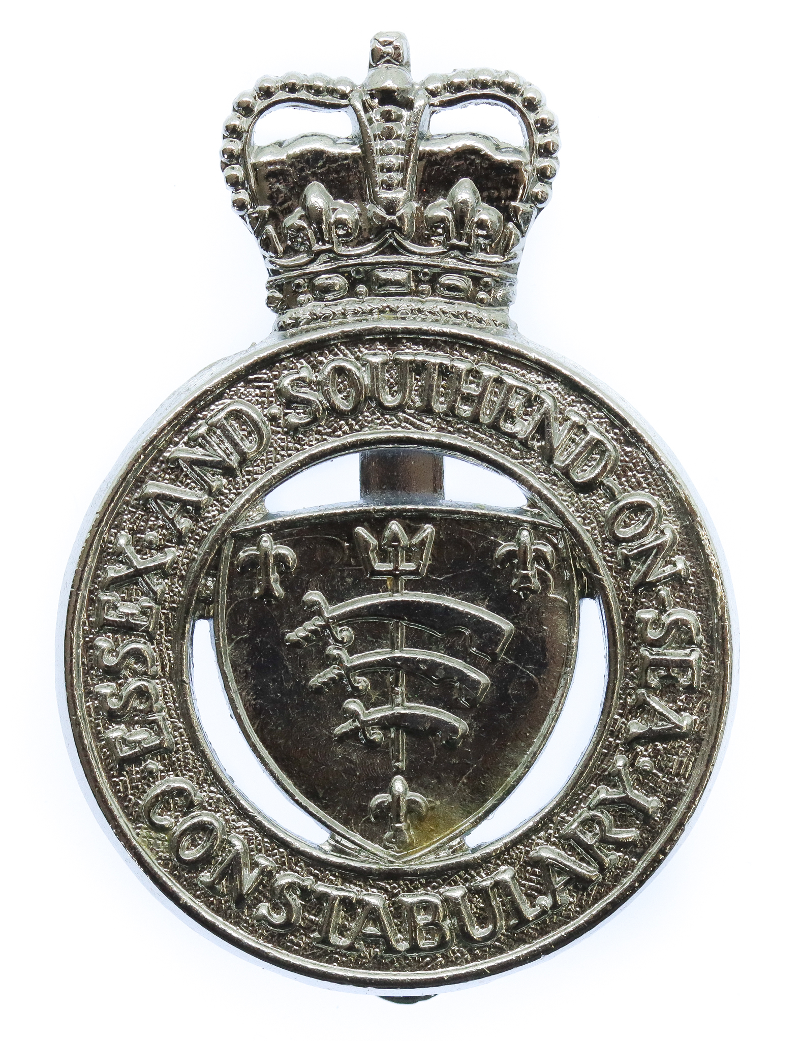Essex and Southend-on-Sea Constabulary Cap Badge - Queen's Crown