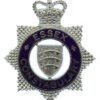 Essex Constabulary Senior Officer's Enamelled Cap Badge - Queen's Crown