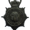 Birkenhead Borough Police Night Helmet Plate - Queen's Crown