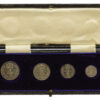 Edward VII 1903 Maundy Money Coin Set in Dated Box (4 Coins)