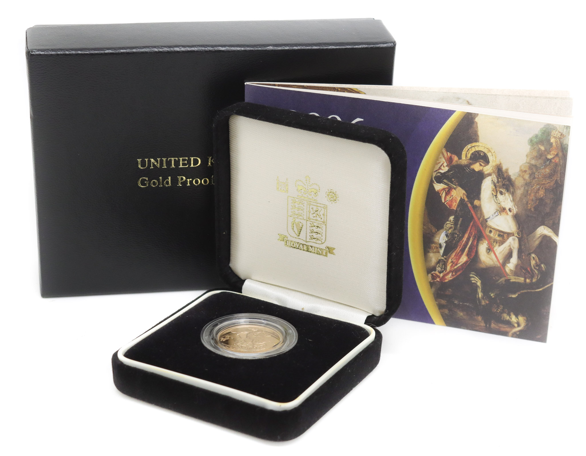 Royal Mint 2006 United Kingdom 22ct Gold Proof Full Sovereign Coin