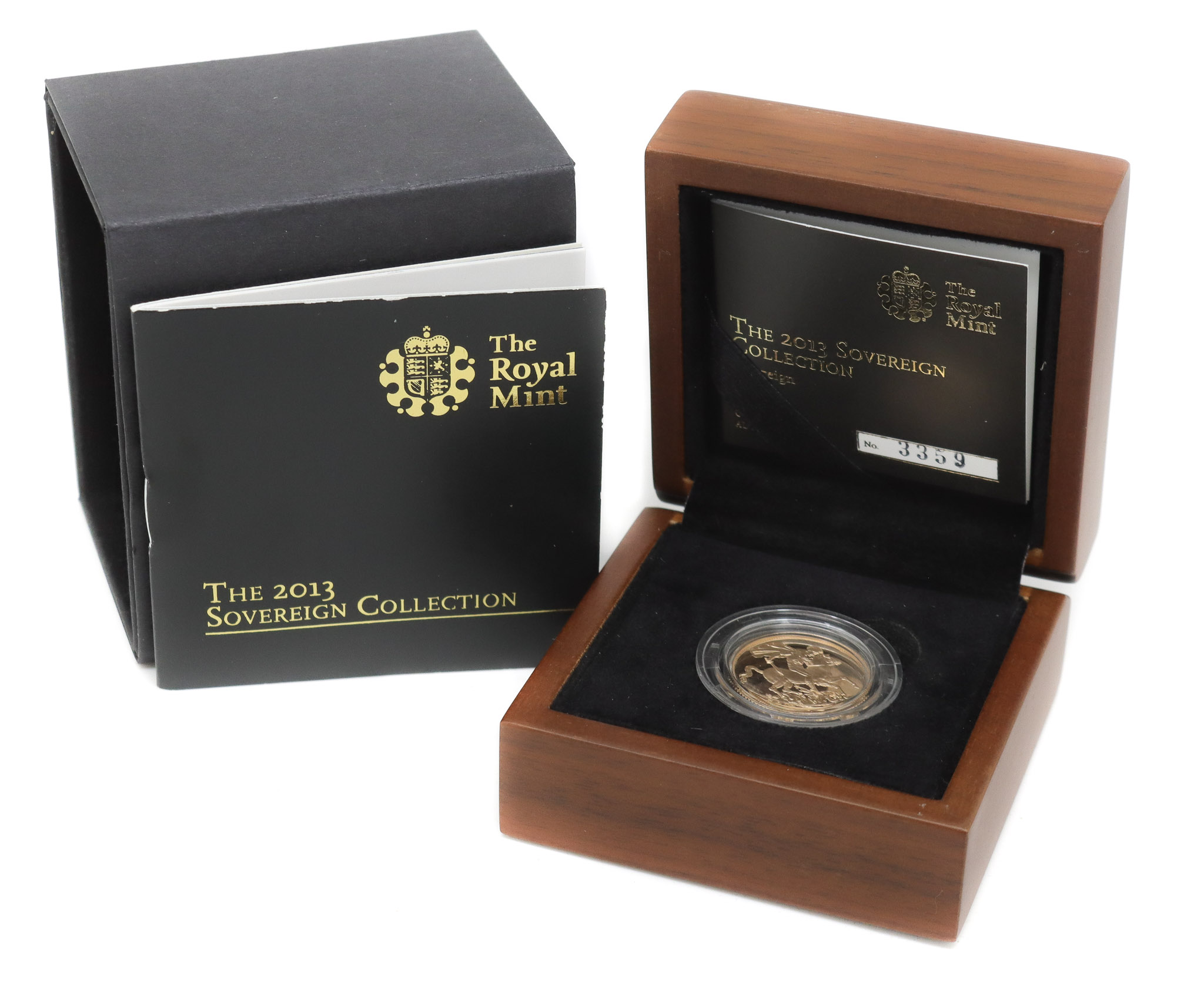 Royal Mint 2013 United Kingdom 22ct Gold Proof Full Sovereign Coin