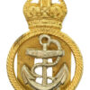 Royal Navy Petty Officer's Cap Badge - King's Crown