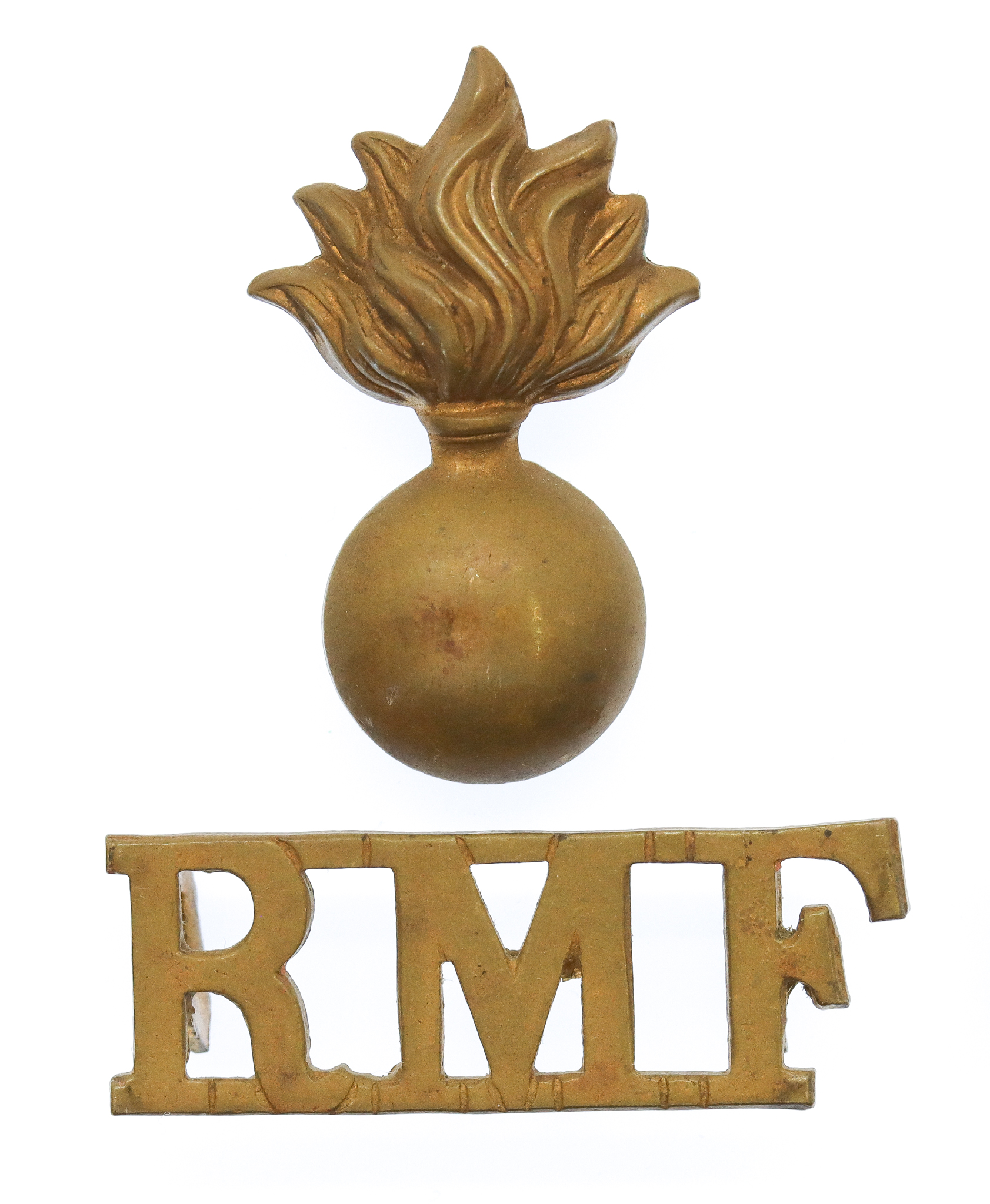Royal Munster Fusiliers (Grenade/R.M.F.) Shoulder Title