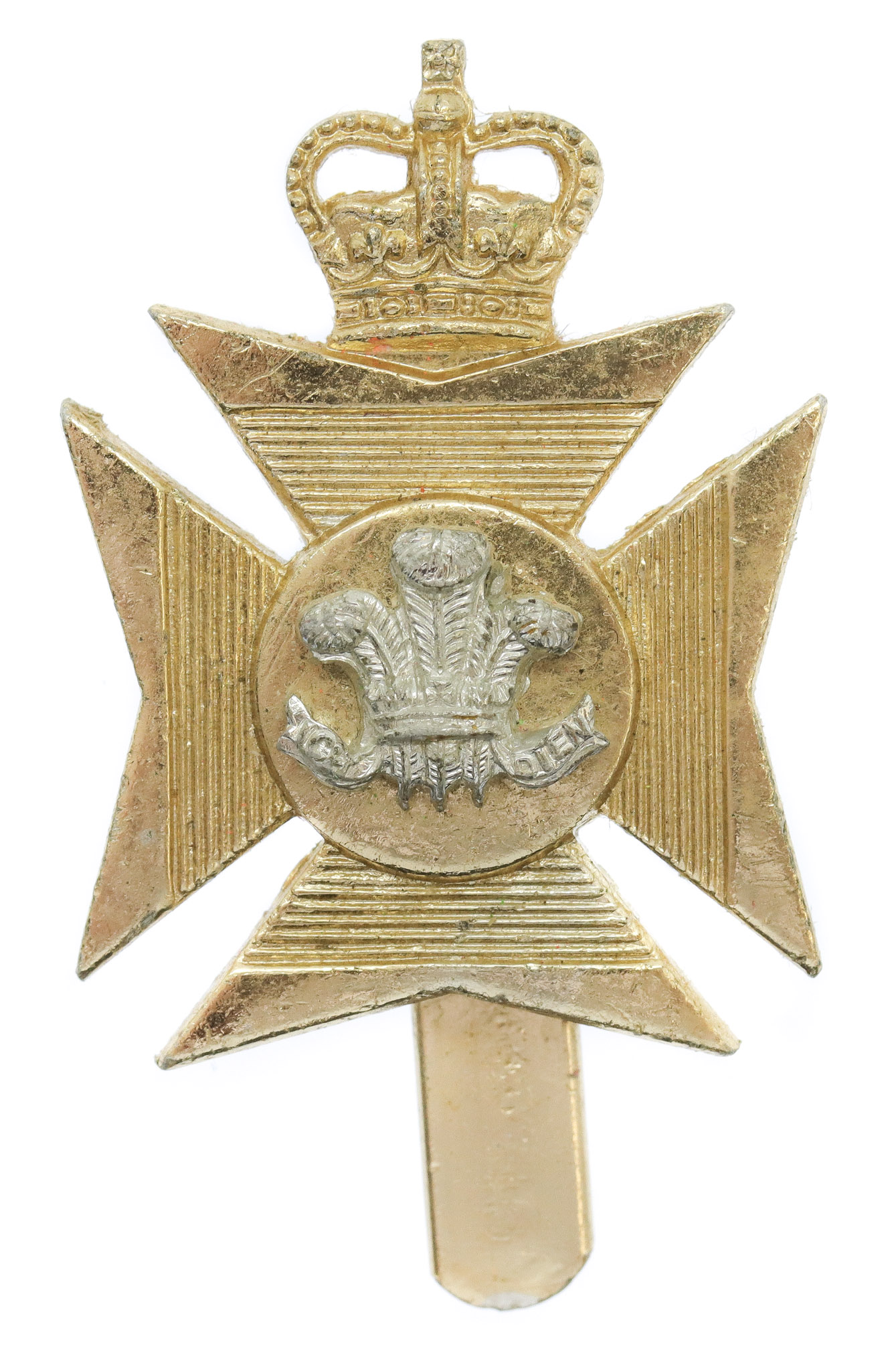 Royal Wiltshire Territorials Anodised (Staybrite) Cap Badge