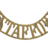 South Staffordshire Regiment (S.STAFFORD) Shoulder Title